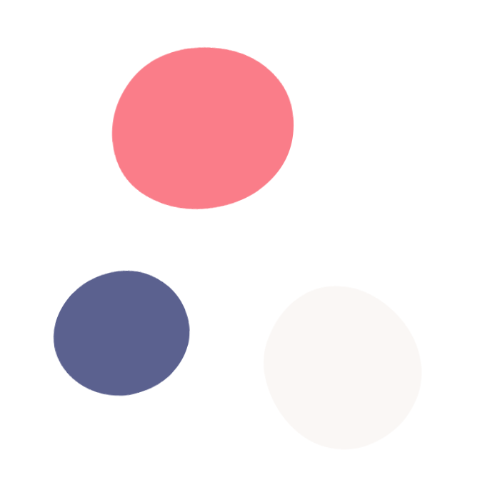 Orosa animated sticker featuring colorful dots pattern