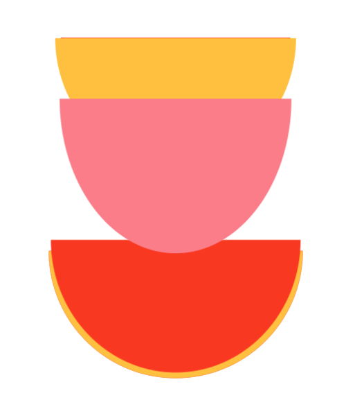 Orosa semicircle pattern animated sticker