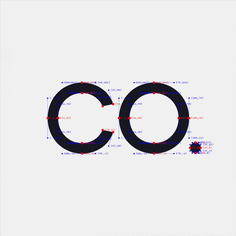 Design experiment showing algorithmicly generated visuals