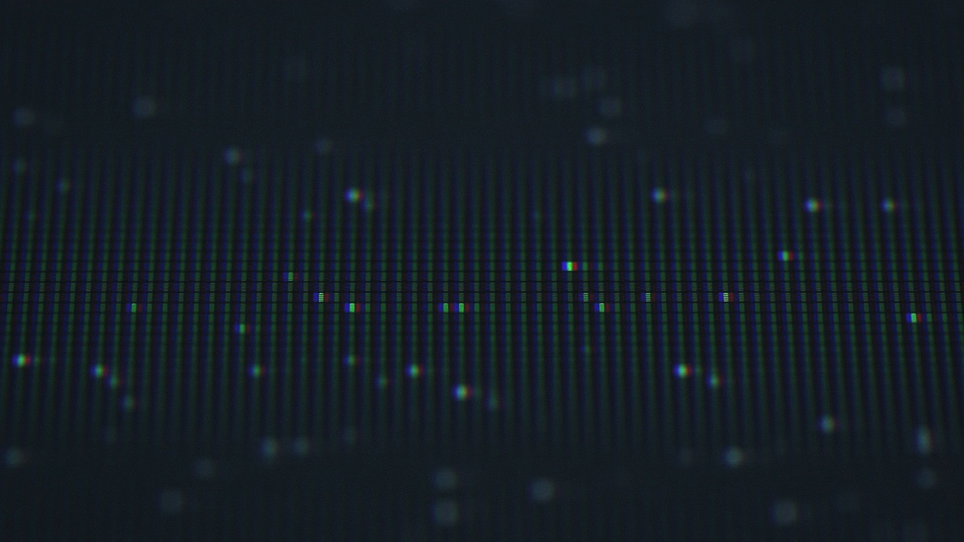 Design experiment showing algorithmicly generated visuals