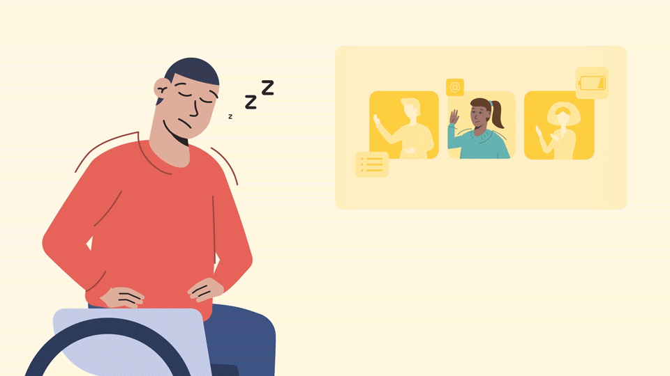 Motion guidelines demonstrating reduced meeting fatigue