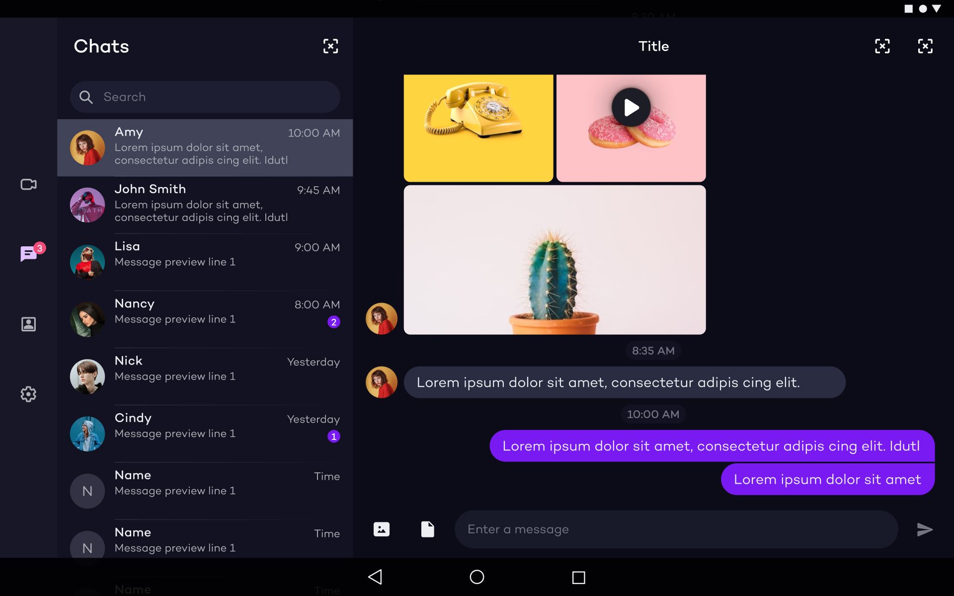 LeiaLink screen mirroring app interface demonstrating wireless connectivity features with clear visual hierarchy and 3D-optimized controls