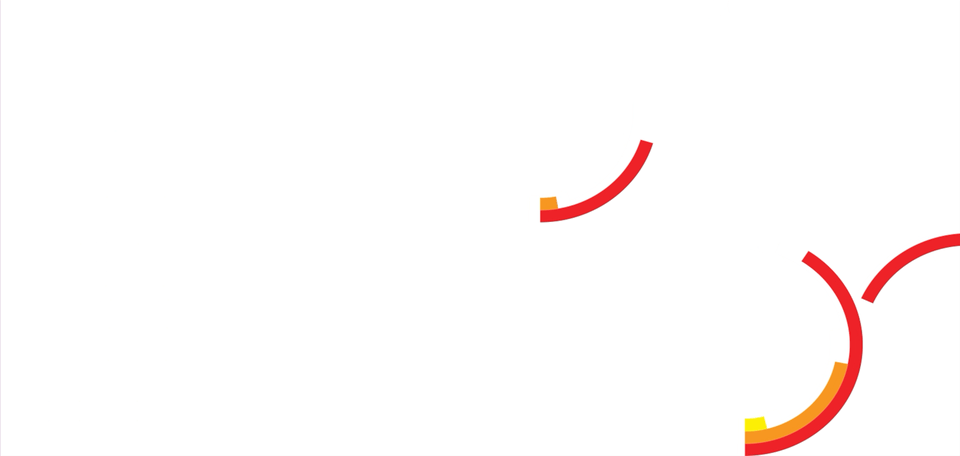 Inside Out Film Festival online drive-in animated branding graphics