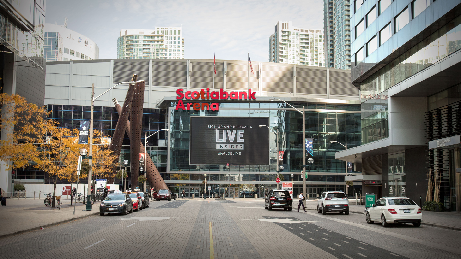 Scotiabank Arena - Exterior Mockup